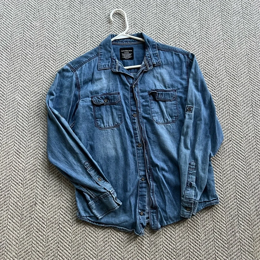 Calvin Klein button down shirt